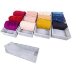 SIMPLE JOY PAX100 FileFolding Box 4er Set – Premium Schubladeneinsätze für IKEA PAX