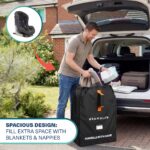 Bramble Autositz-Reisetasche – Wasserabweisendes Ballistik-Nylon für sicheren Flugtransport – Bild 3