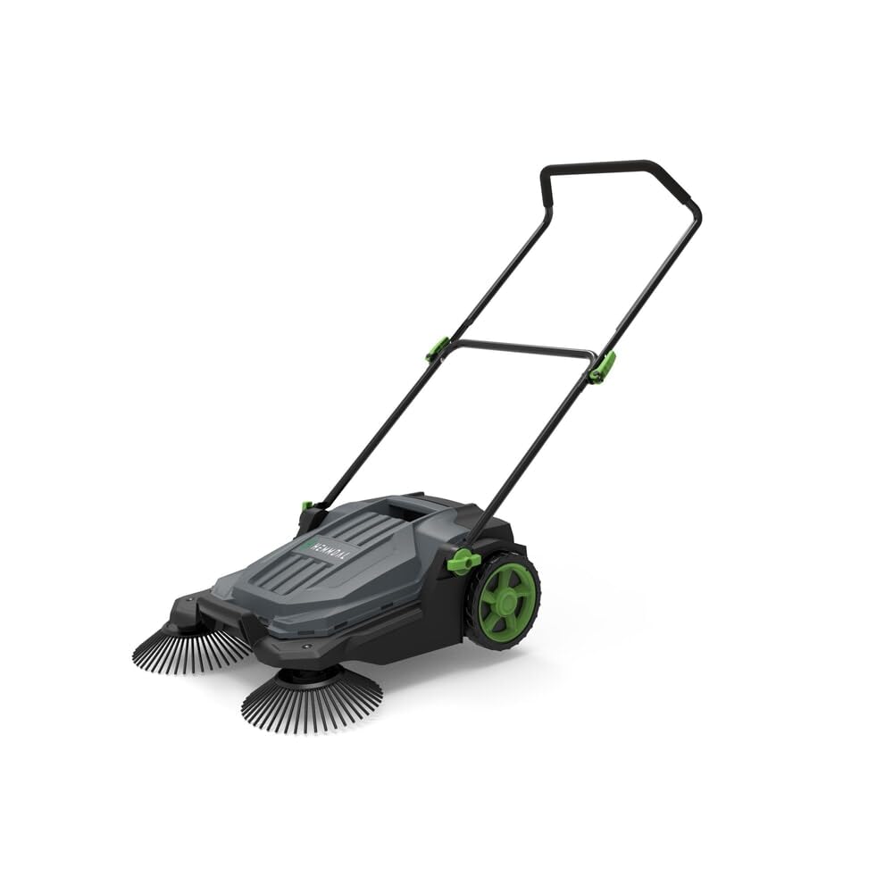 41exDouFJL._SY1000_.jpg HEMMDAL Kehrmaschine manuell 65 cm – Handkehrgerät für Terrasse & Hof – Bild 1