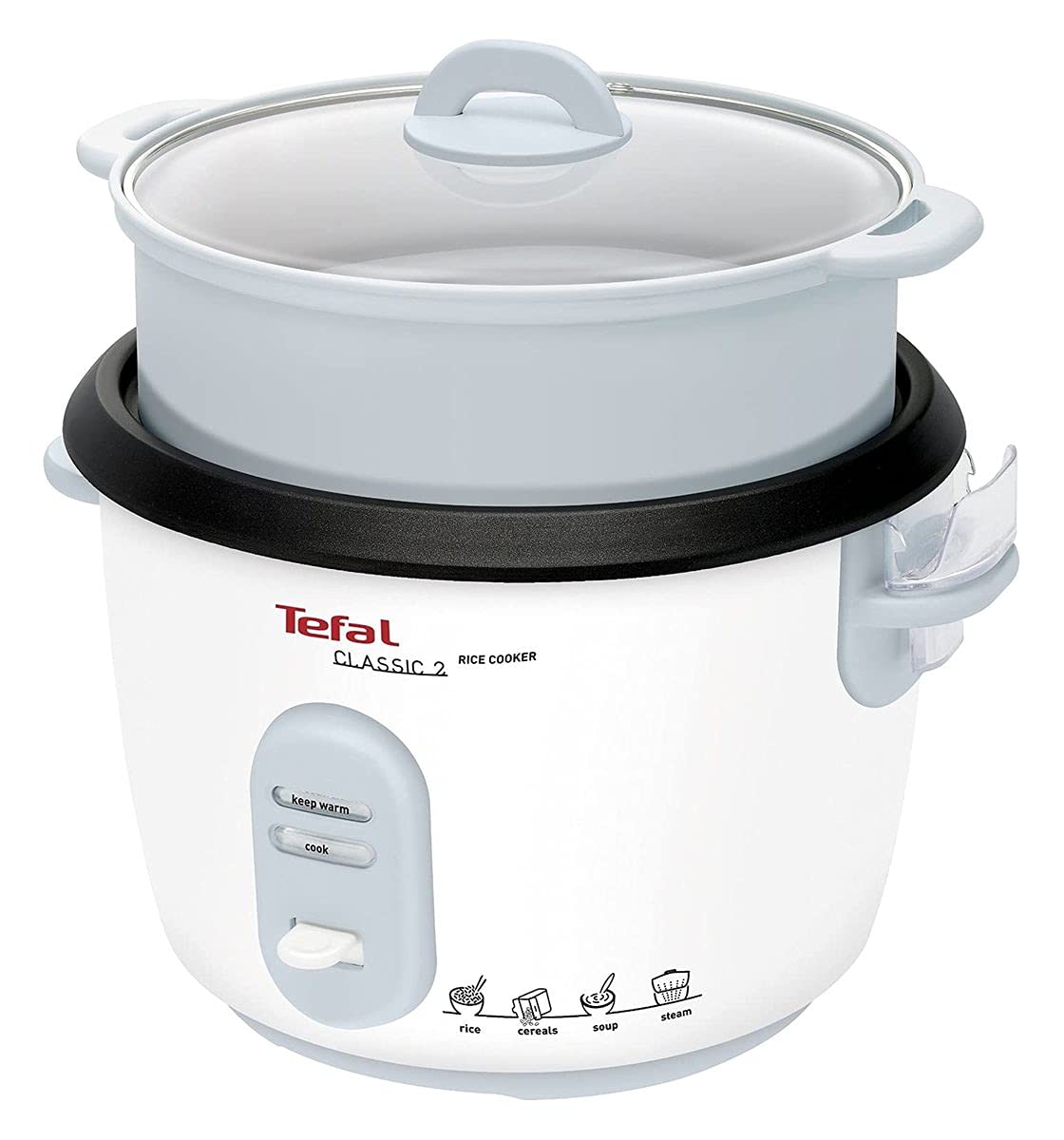 51zUhDIvVMS._SY1200_.jpg Tefal RK1011 Reiskocher 5L – Automatisch perfekt gegarter Reis mit Warmhaltefunktion – Bild 1