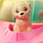 Barbie Speedboat Schnellboot – Schwimmboot mit Puppe & Welpe für Kinder ab 3 Jahren – Bild 4