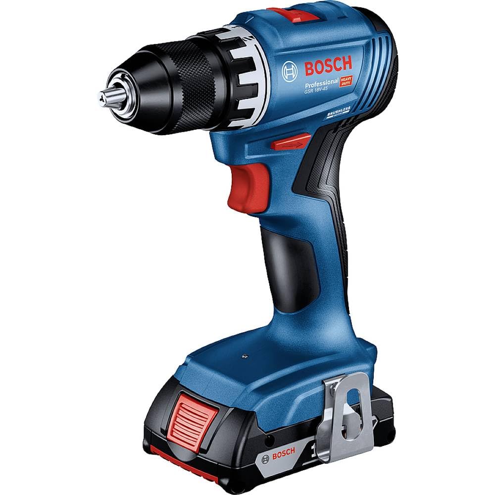 61MSlaUGr0L._SY1000_.jpg Bosch Professional GSR 18V-45 Akku-Bohrschrauber – 45 Nm mit 2x Akku & Ladegerät – Bild 1