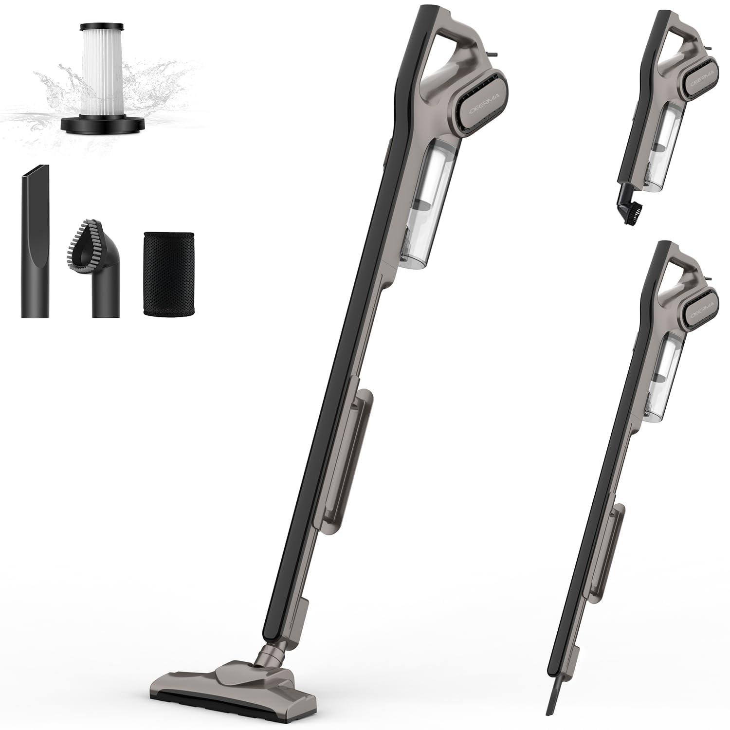 61YrmYu9oCL._SY1500_.jpg Deerma DEM-DX115C Stielstaubsauger 15KPa – 2-in-1 Kabelstaubsauger für Hartböden & Tierhaare – Bild 1