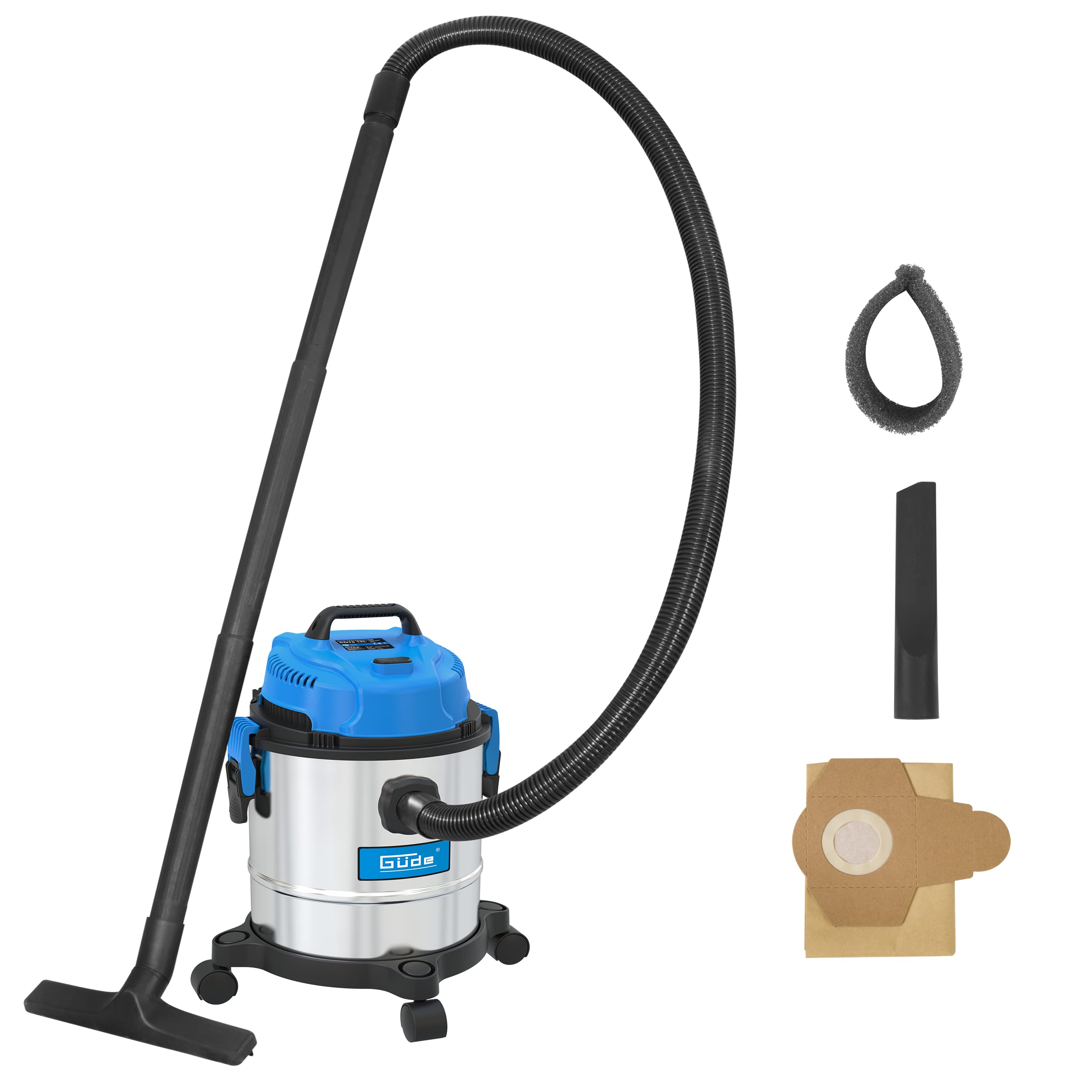 7157ijJf1WL._SY2560_.jpg Güde Nass-Trockensauger GNTS 12L – 1200 W Allrounder für Haushalt & Werkstatt – Bild 1