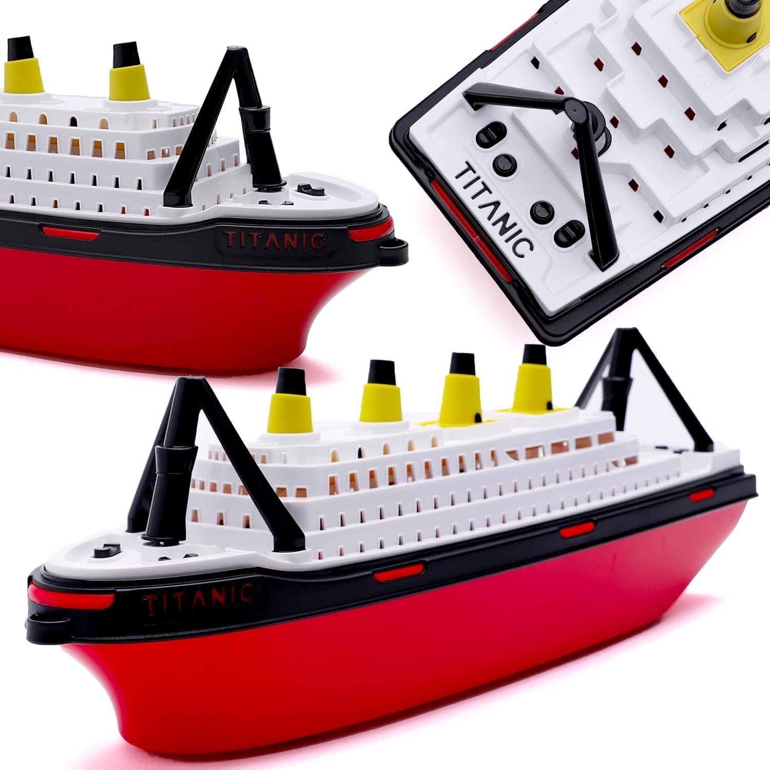71RrtTpFmNL._SY1500_.jpg Toyland® 41cm Titanic-Spielzeugschiff – Schwimmendes Wasserspielzeug für Badewanne & Pool – Bild 1
