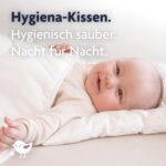 Julius Zöllner Hygiena Babykissen 40x60 cm – Allergikerfreundlich, 95°C waschbar – Bild 3