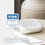 Homematic IP Wandthermostat mit Luftfeuchtigkeitssensor – intelligente Raumklimaregelung für Smart Home – Bild 5