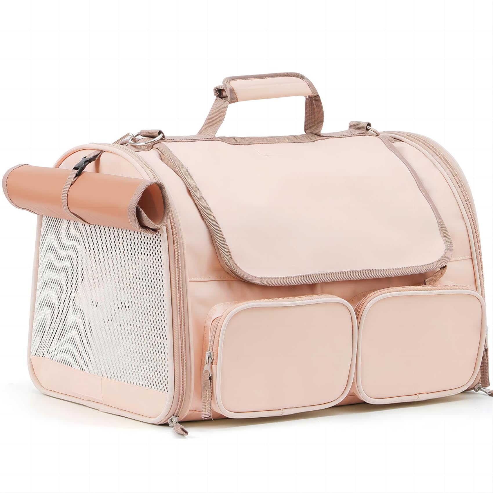71l6V73DGhL._SY1700_.jpg FUKUMARU Faltbare Transportbox für Katzen & Hunde bis 22kg – Flugtauglich & Sicher – Bild 1