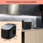 Klarstein Eiswürfelmaschine – Schnelle Eisproduktion bis 12kg/Tag für Küche & Gastro – Bild 6