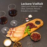 VITA5 Dörrautomat 7 Etagen 650W mit Temperatursteuerung – Obst, Fleisch & Kräuter – Bild 5
