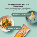 Reishunger Digitaler Reiskocher klein – 8 Kochmodi für 1–3 Personen – Bild 4